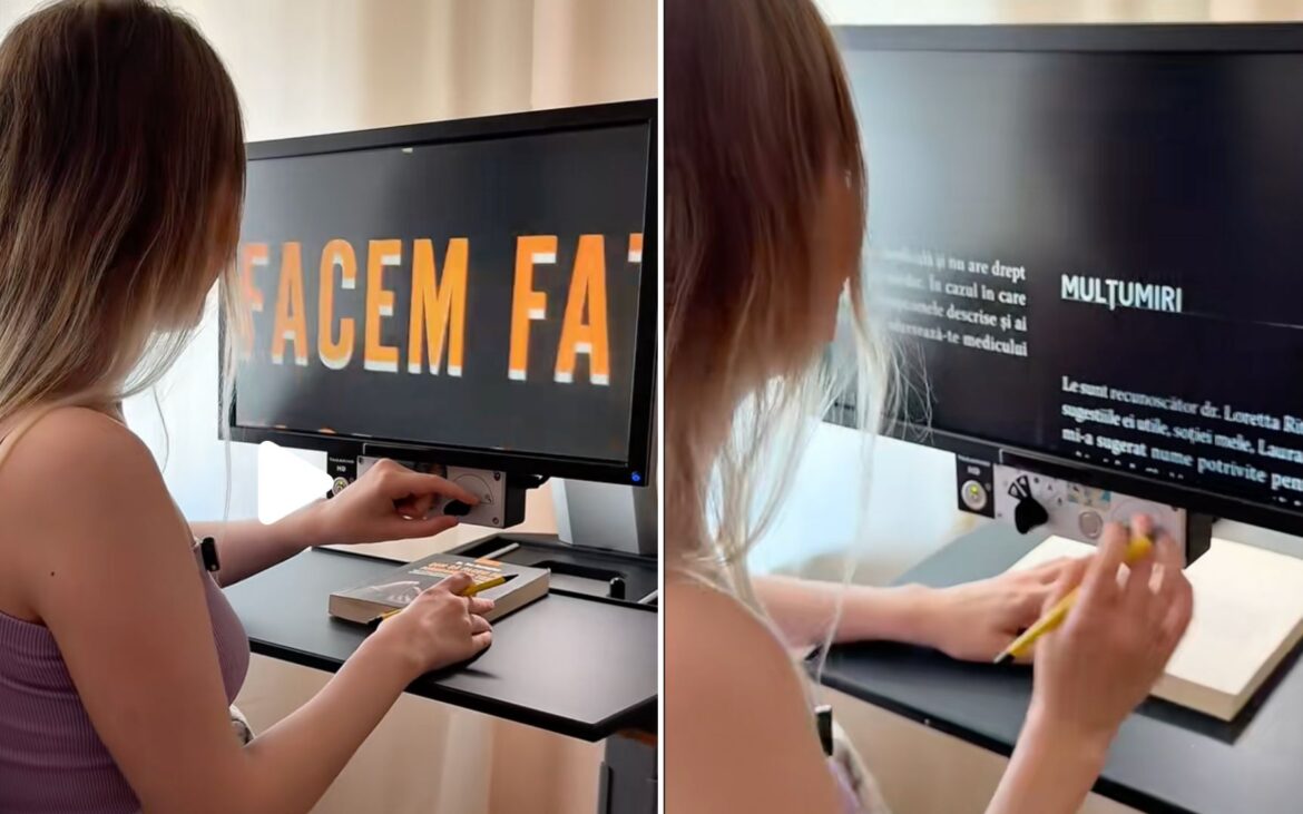 (video) Ce este un CCTV și cum îi poate ajuta acest dispozitiv pe tinerii cu deficiențe de vedere să participe la Marea Dictare Națională