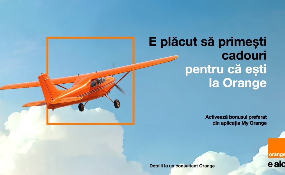 E plăcut să primești: Orange le oferă clienților bonusuri la alegere, direct din My Orange