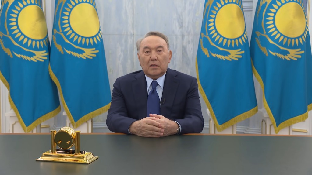 (video) „Sunt pensionar, acum mă odihnesc.” Nursultan Nazarbaev a făcut prima declarație după protestele din Kazahstan