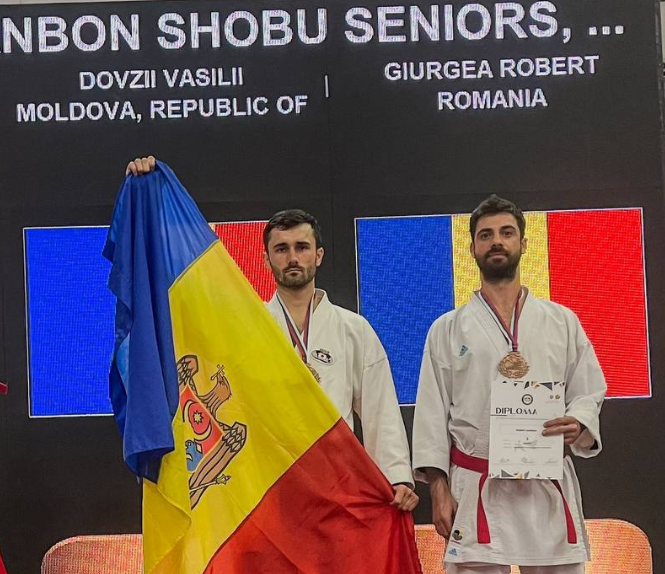 Republica Moldova a obținut bronzul la Campionatul Mondial de Karate Shotokan