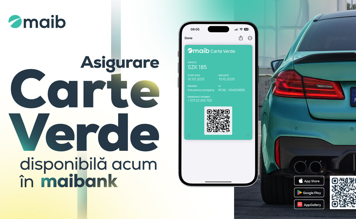 Asigurarea Carte Verde – acum și în maibank