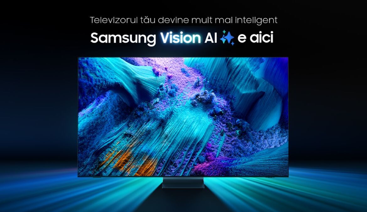 Samsung lansează gama de televizoare Vision AI 2025 și anunță disponibilitatea noilor modele