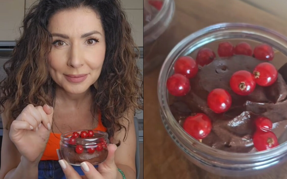 Cremă de ciocolată cu rom, desertul preferat al lui Carmen Brumă. Ingredientul surprinzător folosit de vedetă: „O să zici că-s nebună, dacă spun ce am aici!”