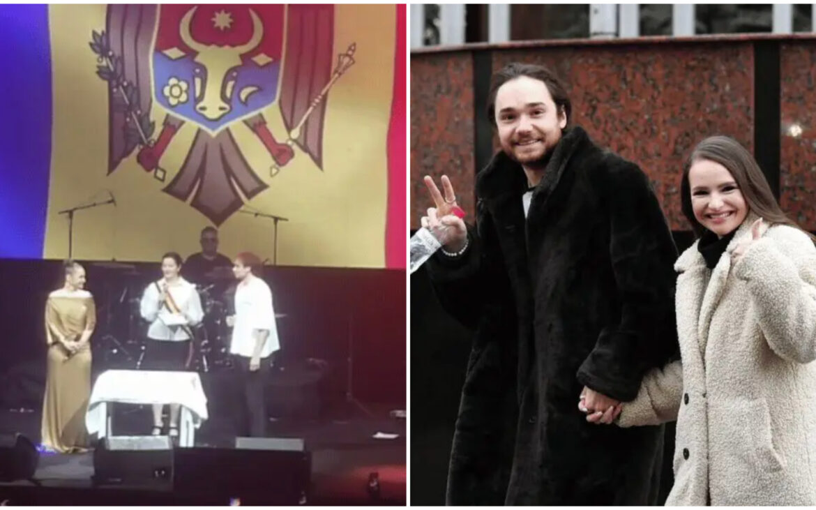 video | Cătălin Lungu și Ana Cernicova s-au căsătorit în fața a sute de oameni: „Nu vă aduce aminte de nimic?”