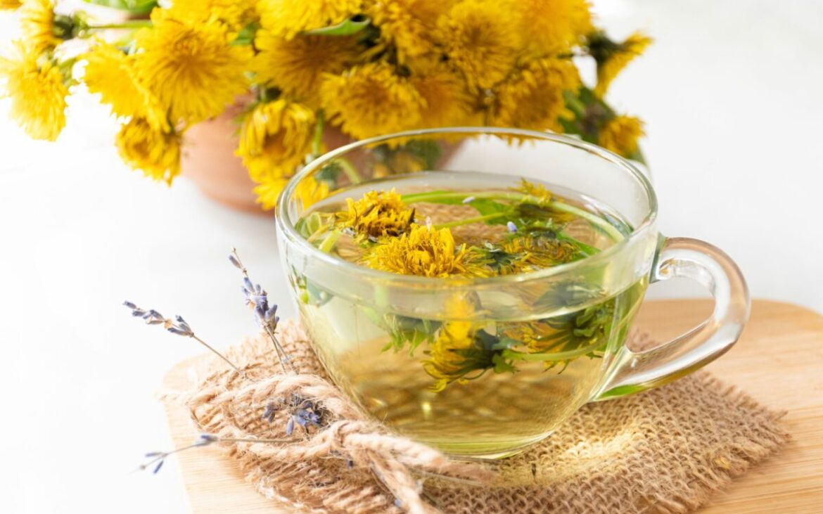 Ceaiul de păpădie, cel mai bun aliat pentru detoxifierea organismului
