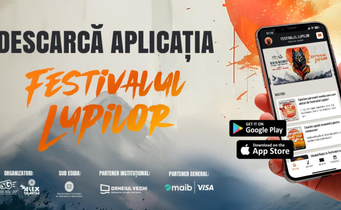Festivalul Lupilor 2025 lansează o aplicație mobilă cu programul complet al evenimentului
