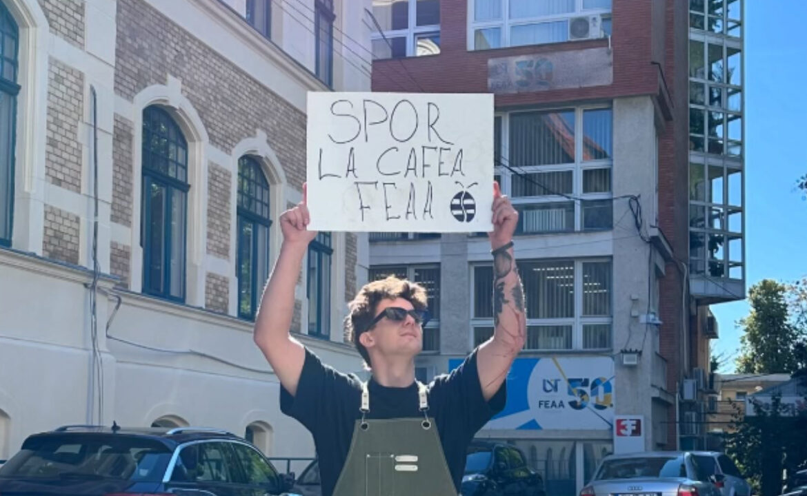 Un moldovean și-a deschis o cafenea pe roți la Timișoara. Cunoaște-l pe Nichita Pasecinic