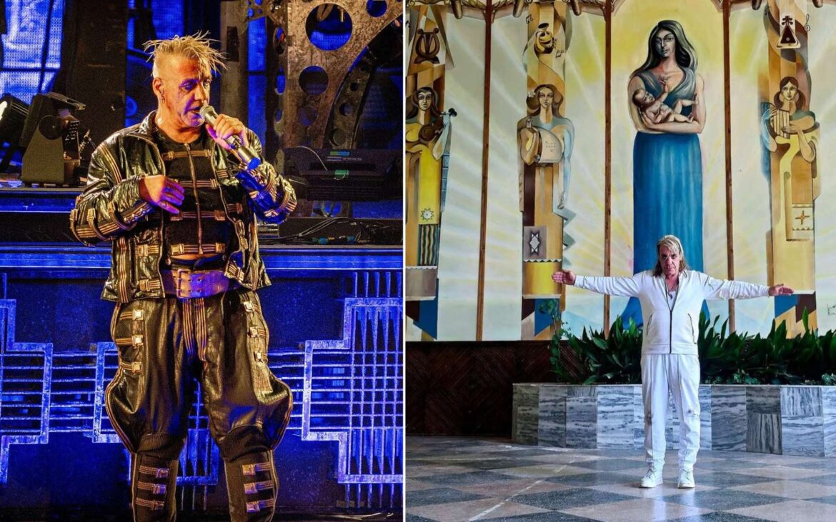 (foto) Faimosul solist de la Rammstein filmează un clip video în Spitalul de Psihiatrie din Moldova