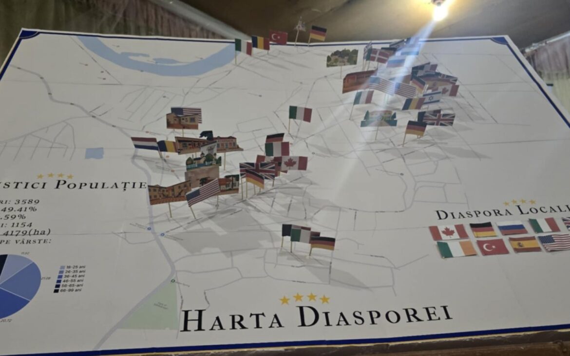 „Să creăm legături între cei de acasă și cei plecați.” Tinerii din Bălăbănești au creat o hartă a diasporei pentru a afla în ce țări au emigrat localnicii