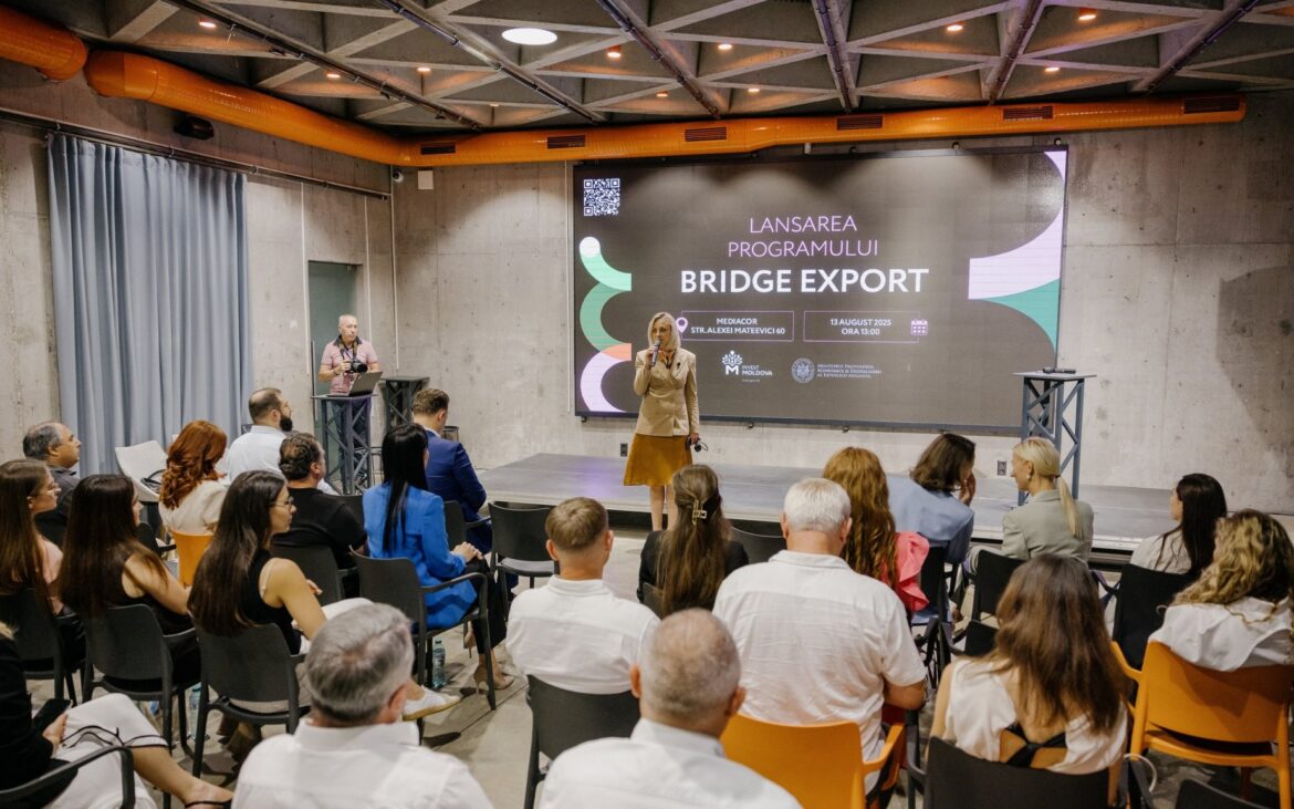 Noi oportunități pentru afacerile din Moldova. BRIDGE Export deschide drumul către piețe externe