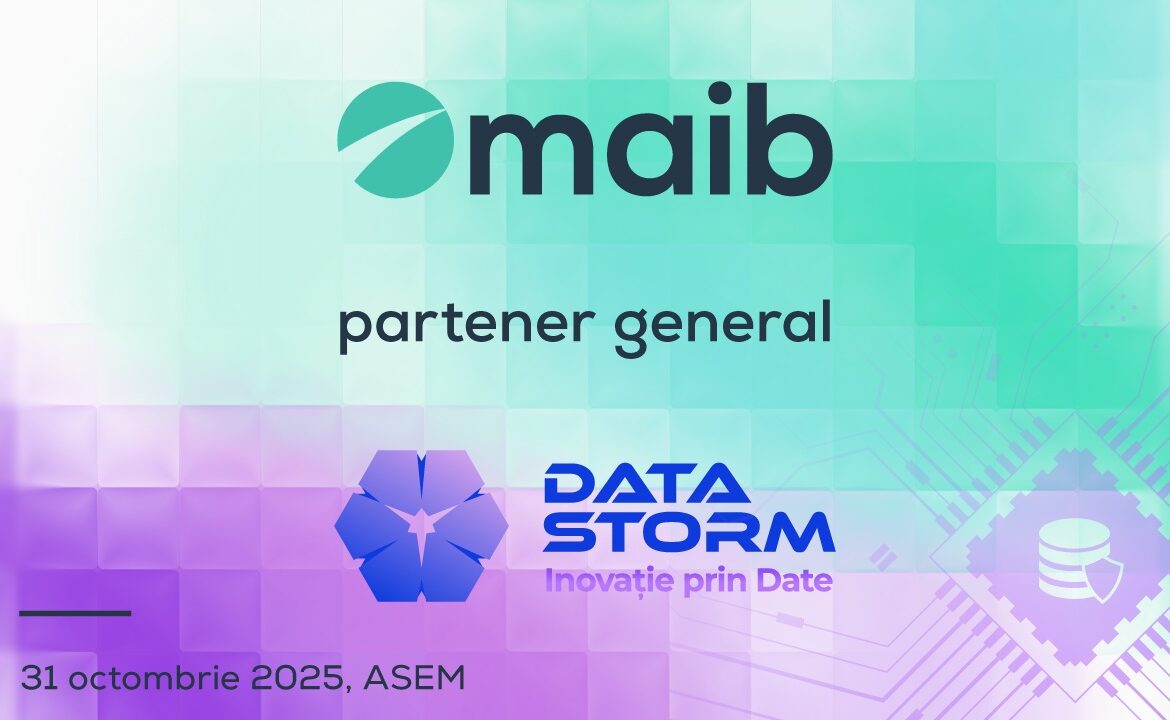 Maib susține inovația prin date la evenimentul DATASTORM 2025