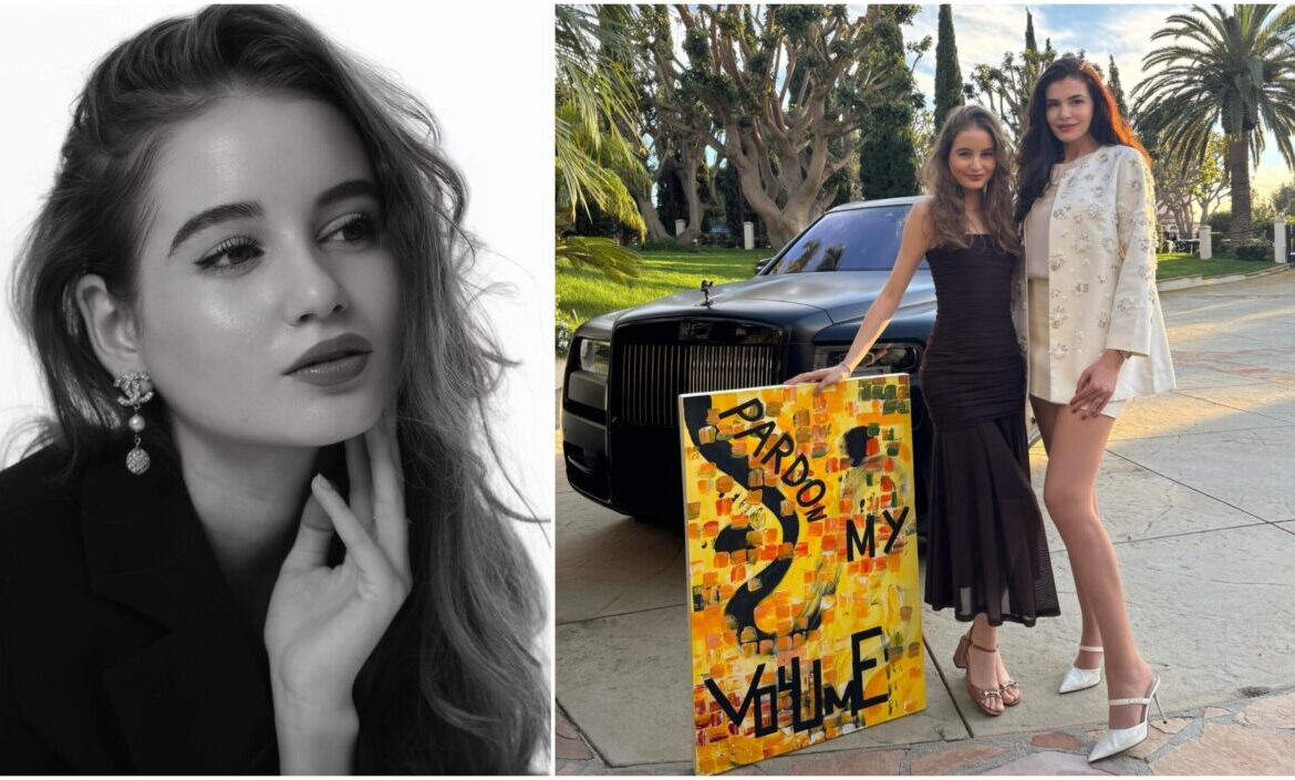 Irina Columbeanu s-a umplut de bani! Cum arată tabloul pe care l-ar fi vândut cu 20.000 de euro. Mama ei a încurajat-o să revină la pictură