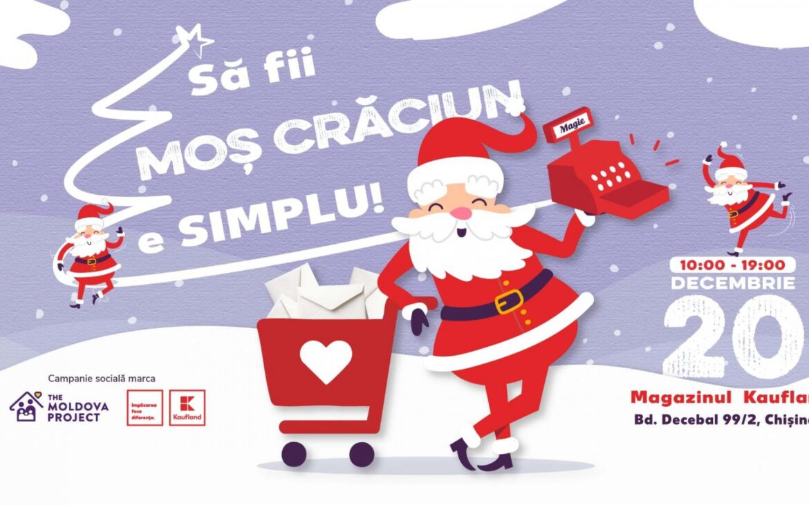 Casieri pentru o zi. Peste 20 de personalități publice se alătură campaniei „Să fii Moș Crăciun e Simplu!”