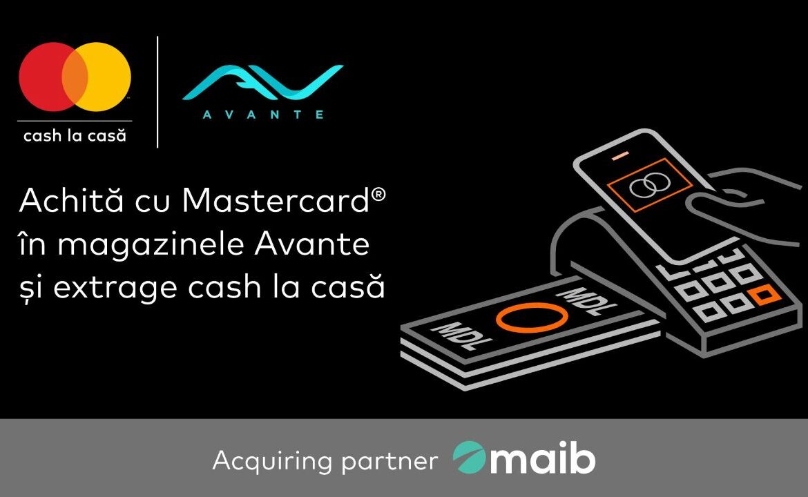 Mastercard extinde serviciul „Cash la casă”. Acum, numerarul poate fi retras la plata cu cardul și la stațiile PECO Avante