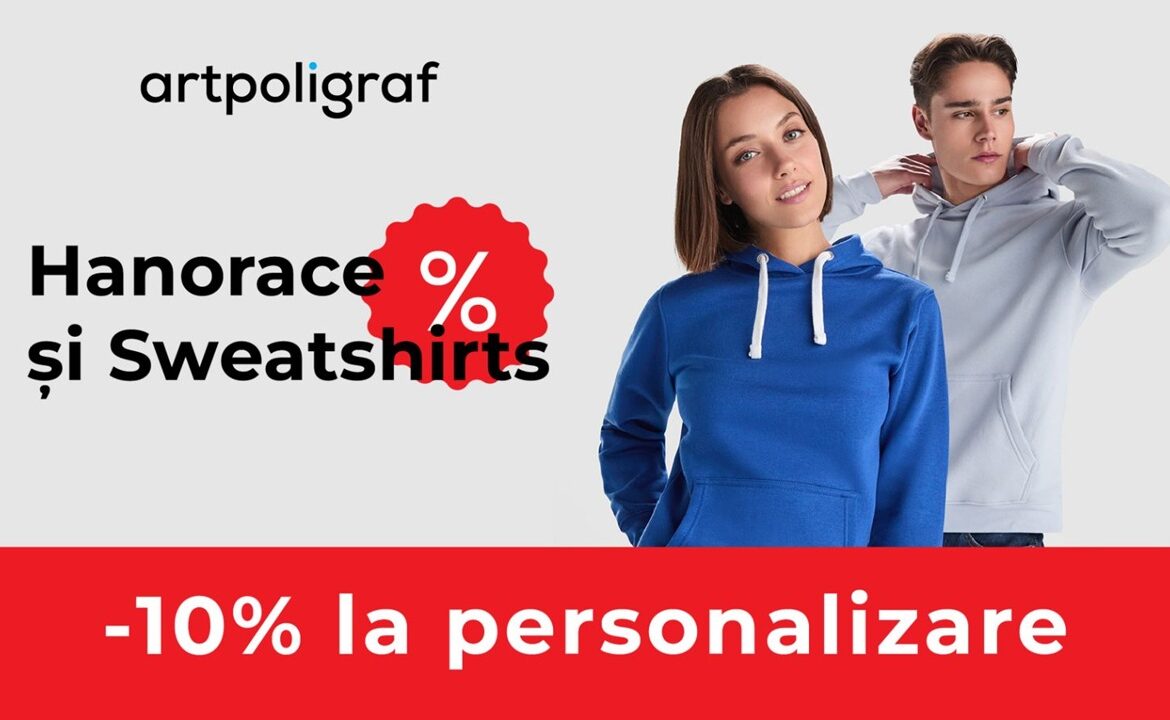 Hanorace și veste personalizate pentru echipa de vânzări: investiția care se vede