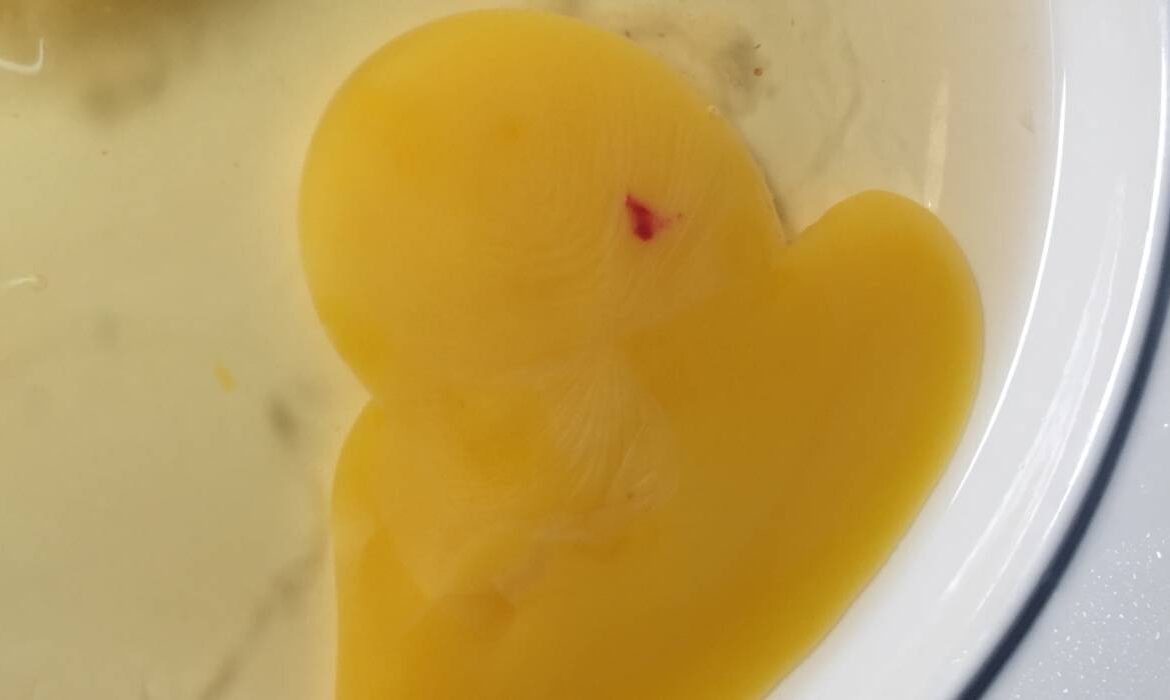 Ce înseamnă, de fapt, urmele de sânge din ou. E bine sau nu să-l mănânci?