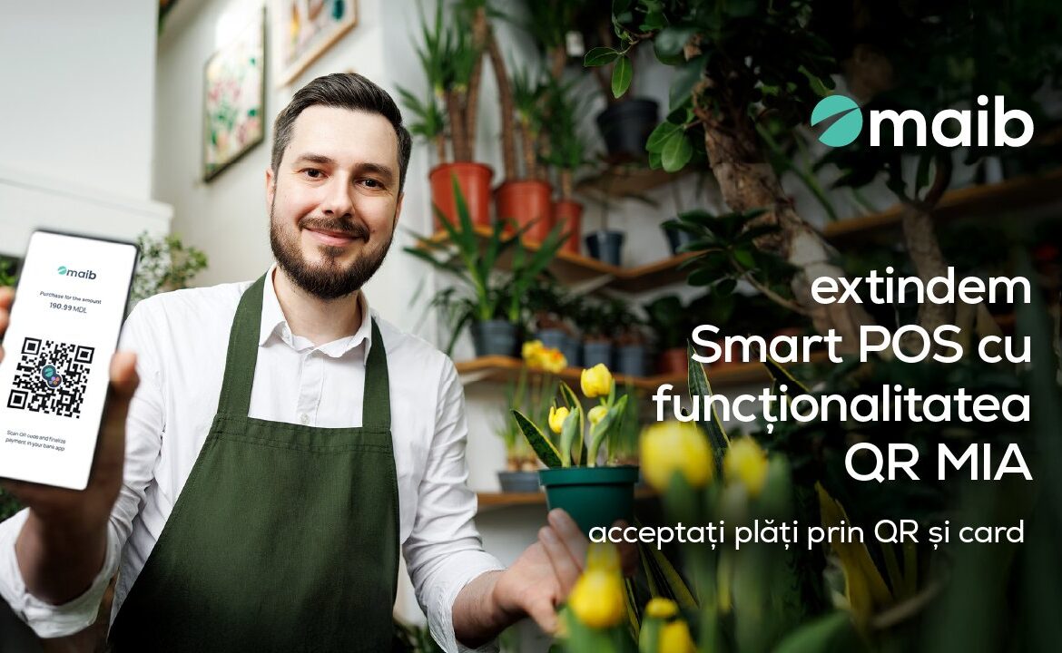 Integrarea funcționalității QR MIA în soluția Smart POS de la maib