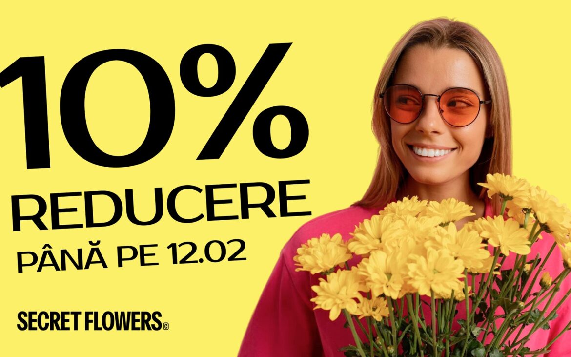 14 februarie nu iartă întârzierile: rezervă din timp buchetul și profită de reducere
