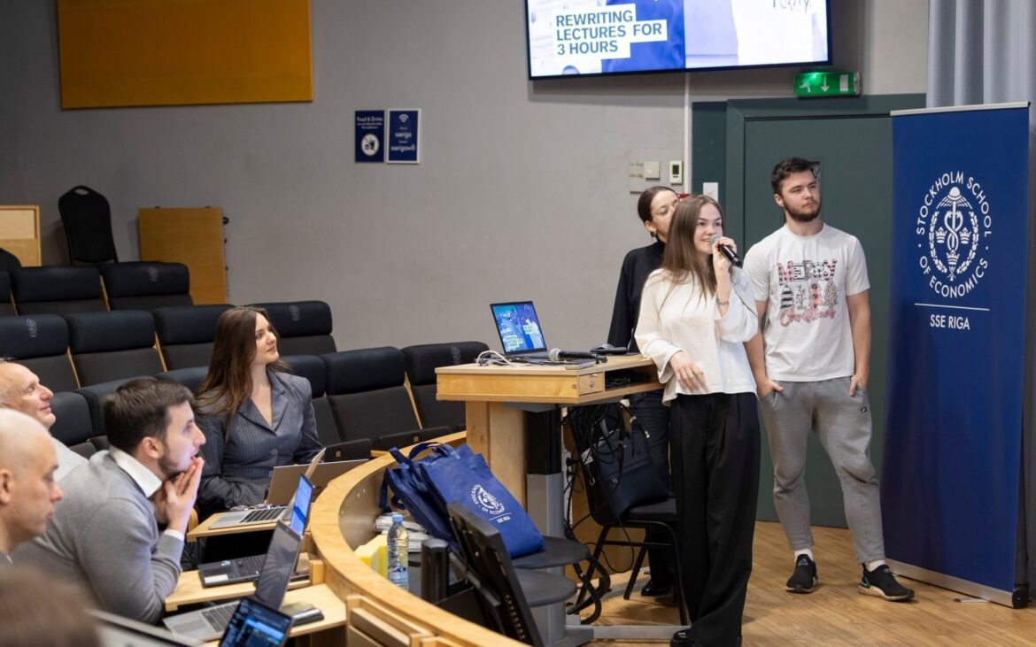 Participă la un webinar și află cum obții o bursă pentru studii de licență la Școala de Economie din Stockholm, cu sediul la Riga