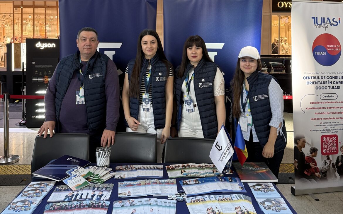 Universitatea Pedagogică de Stat „Ion Creangă” a participat la Târgul de Cariere Iași