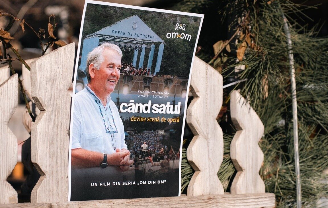 (video) „Când satul devine scenă de operă”. Prima proiecție publică „Om din Om” a adunat peste 150 de oameni la Butuceni