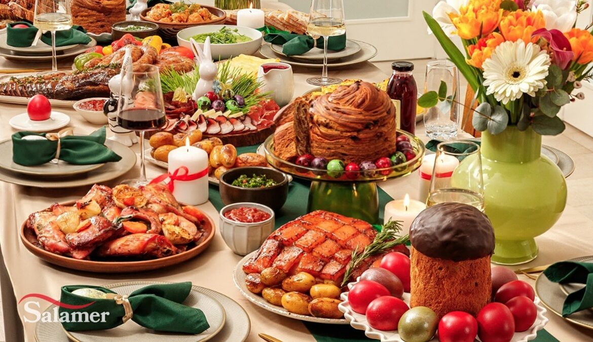 Masa de Paște acasă, ca la restaurant: idei de rețete gata în doar 45 de minute