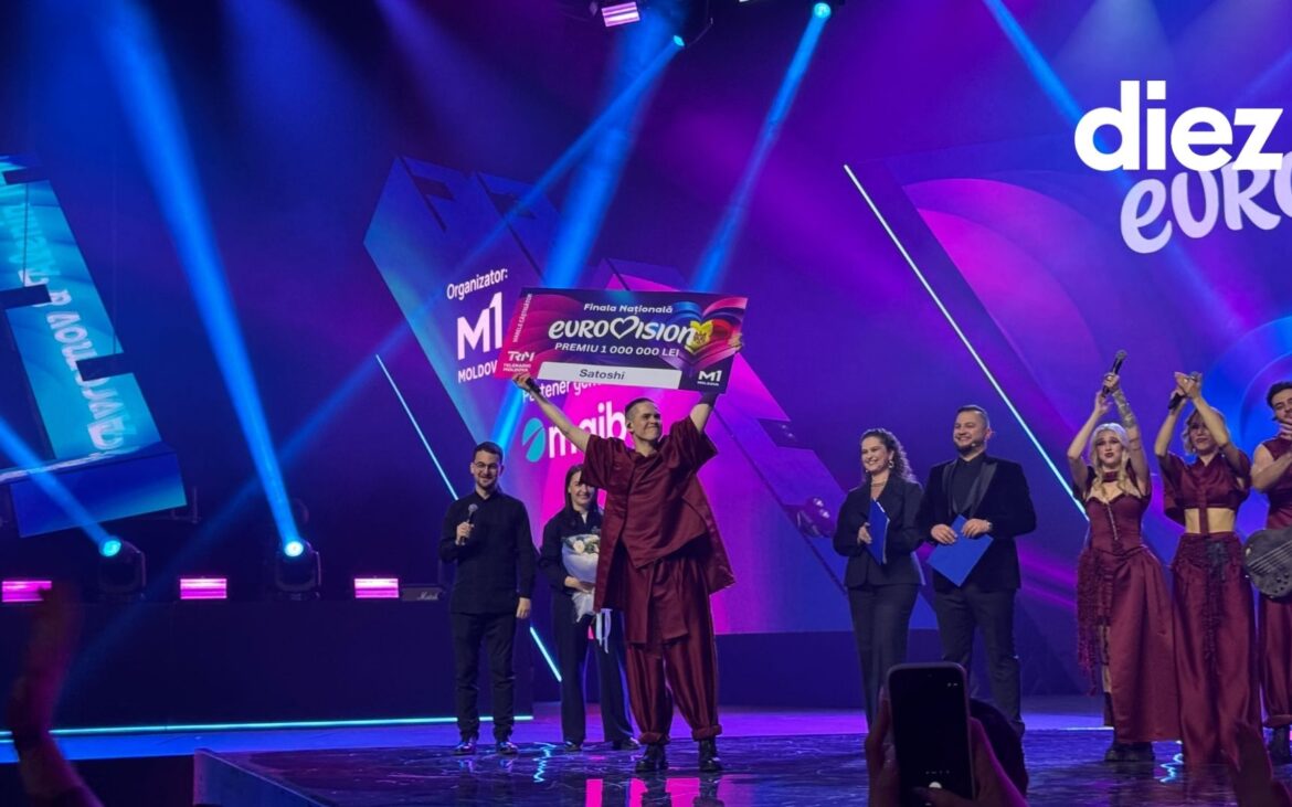 Moldova va deschide prima semifinală a concursului Eurovision din acest an