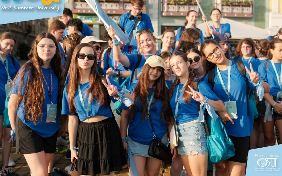 Elevii din Moldova pot deveni studenți la Timișoara pentru două săptămâni. Au început înregistrările la West Summer University