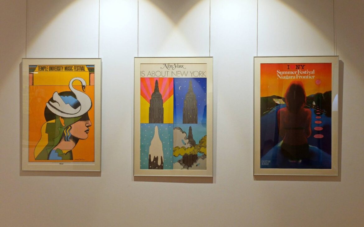 Afișele lui Milton Glaser, creatorul logoului „I love New York”, sunt expuse la Chișinău. Unde poți să le vezi