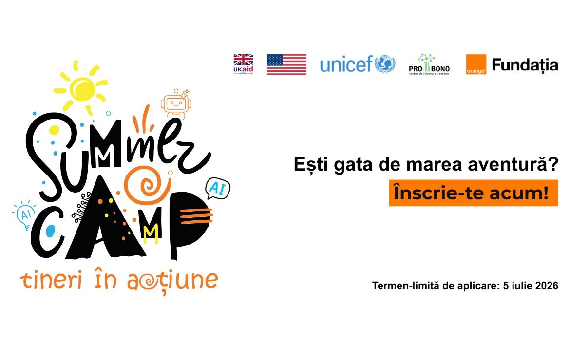 Orange dă startul înscrierilor la tabăra de vară „Tineri în acțiune” 2026, ediția a IV-a: vino să înveți, să creezi și să te implici