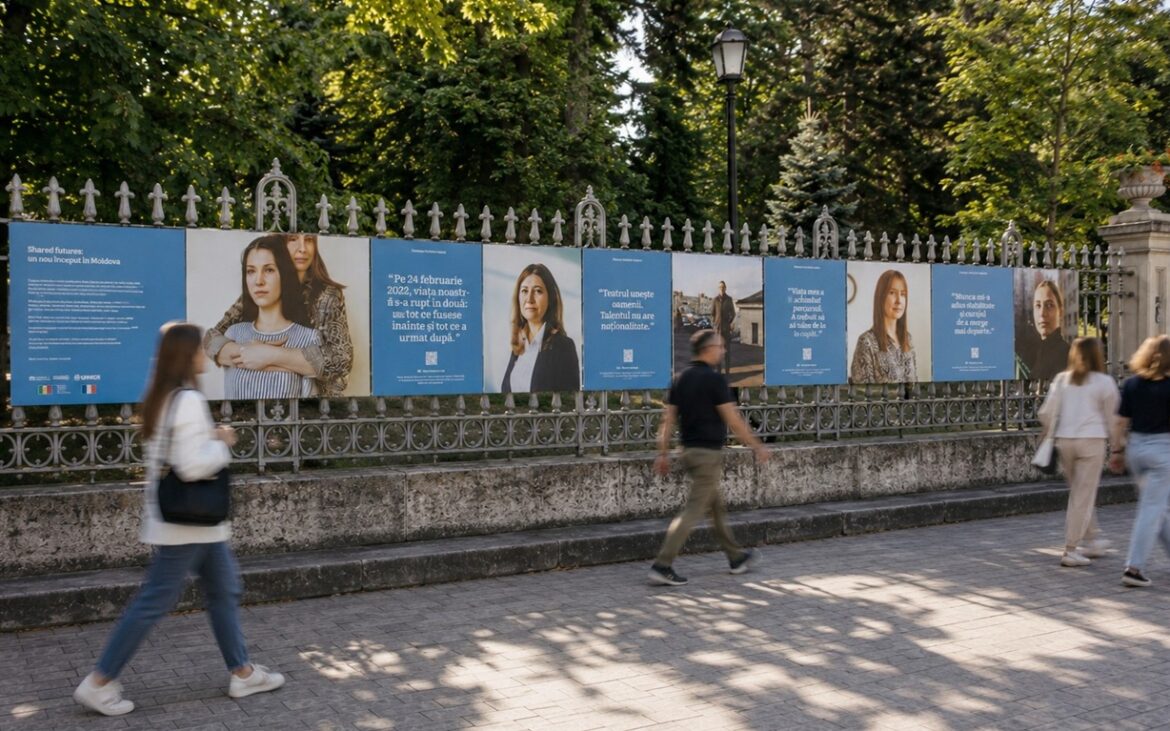 Cum își reconstruiesc refugiații din Ucraina viața în Moldova. O expoziție din Capitală reflectă integrarea lor pe piața muncii