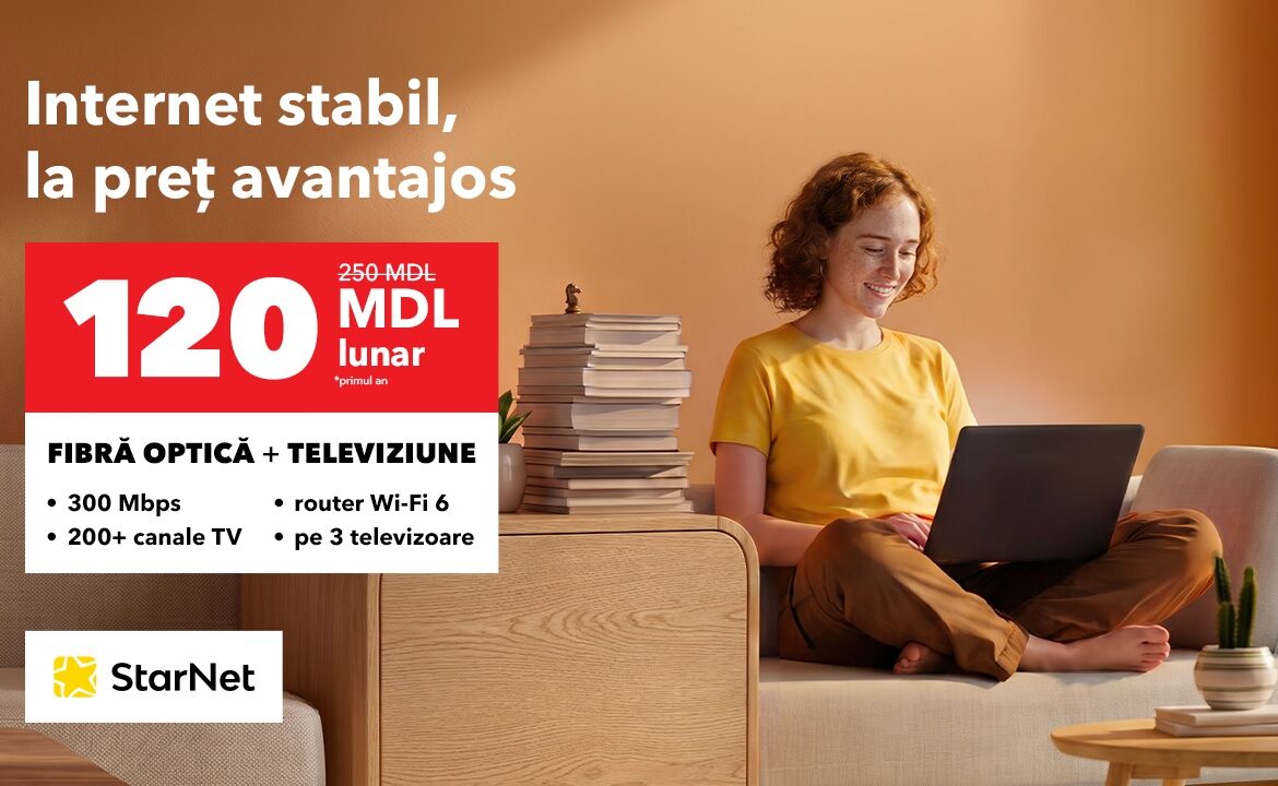 StarNet vine cu o soluție: vara e pentru relaxare, nu pentru probleme cu internetul
